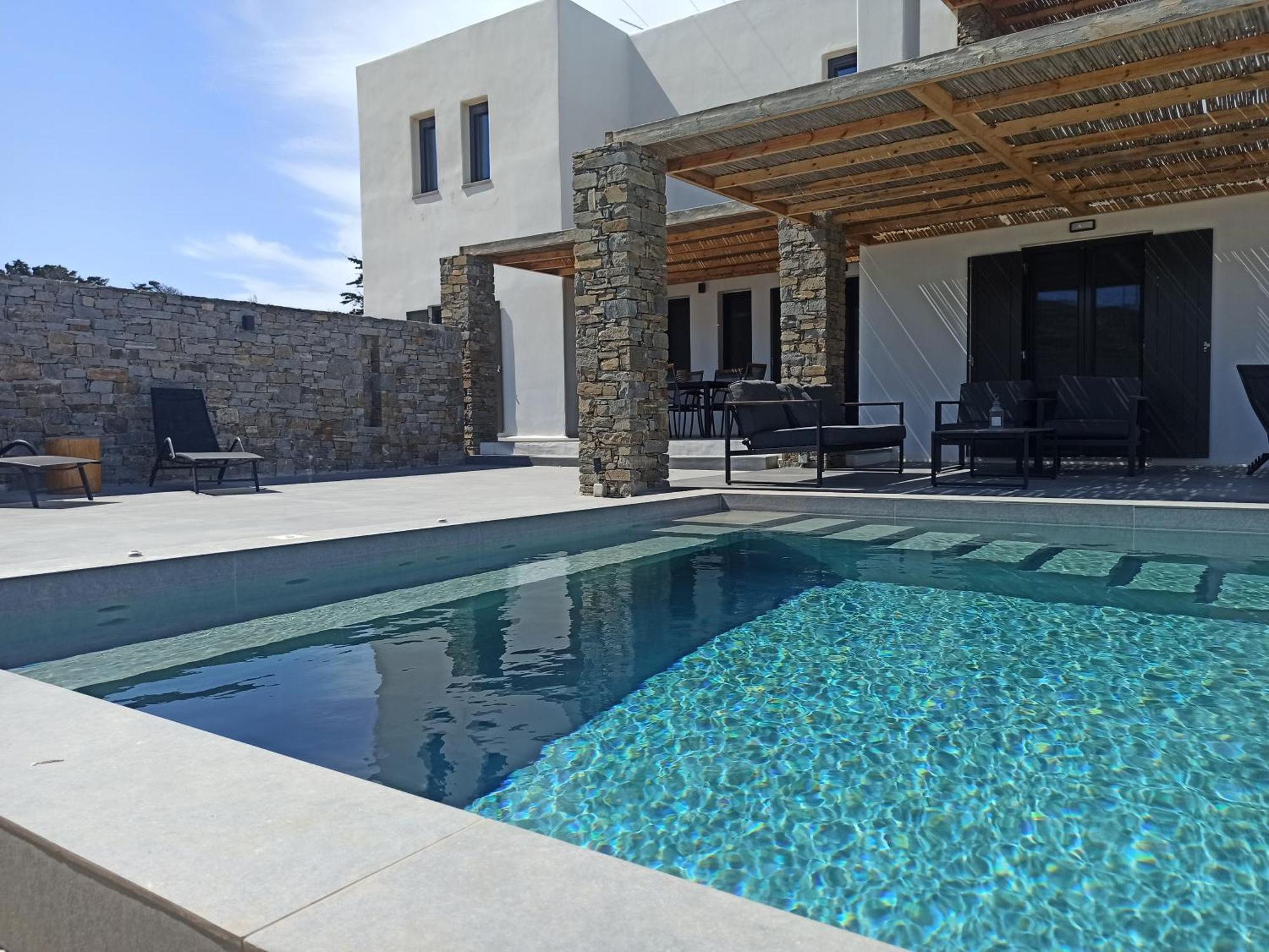 Vastblue Of Paros Aparthotel Ambelas Ngoại thất bức ảnh
