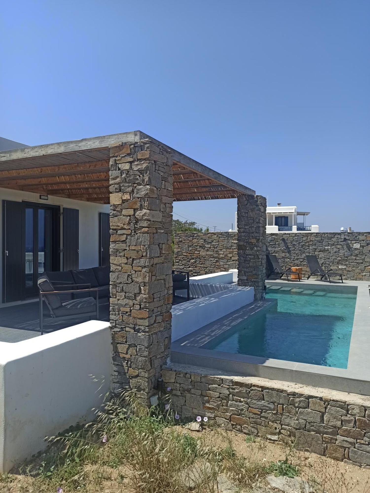 Vastblue Of Paros Aparthotel Ambelas Ngoại thất bức ảnh