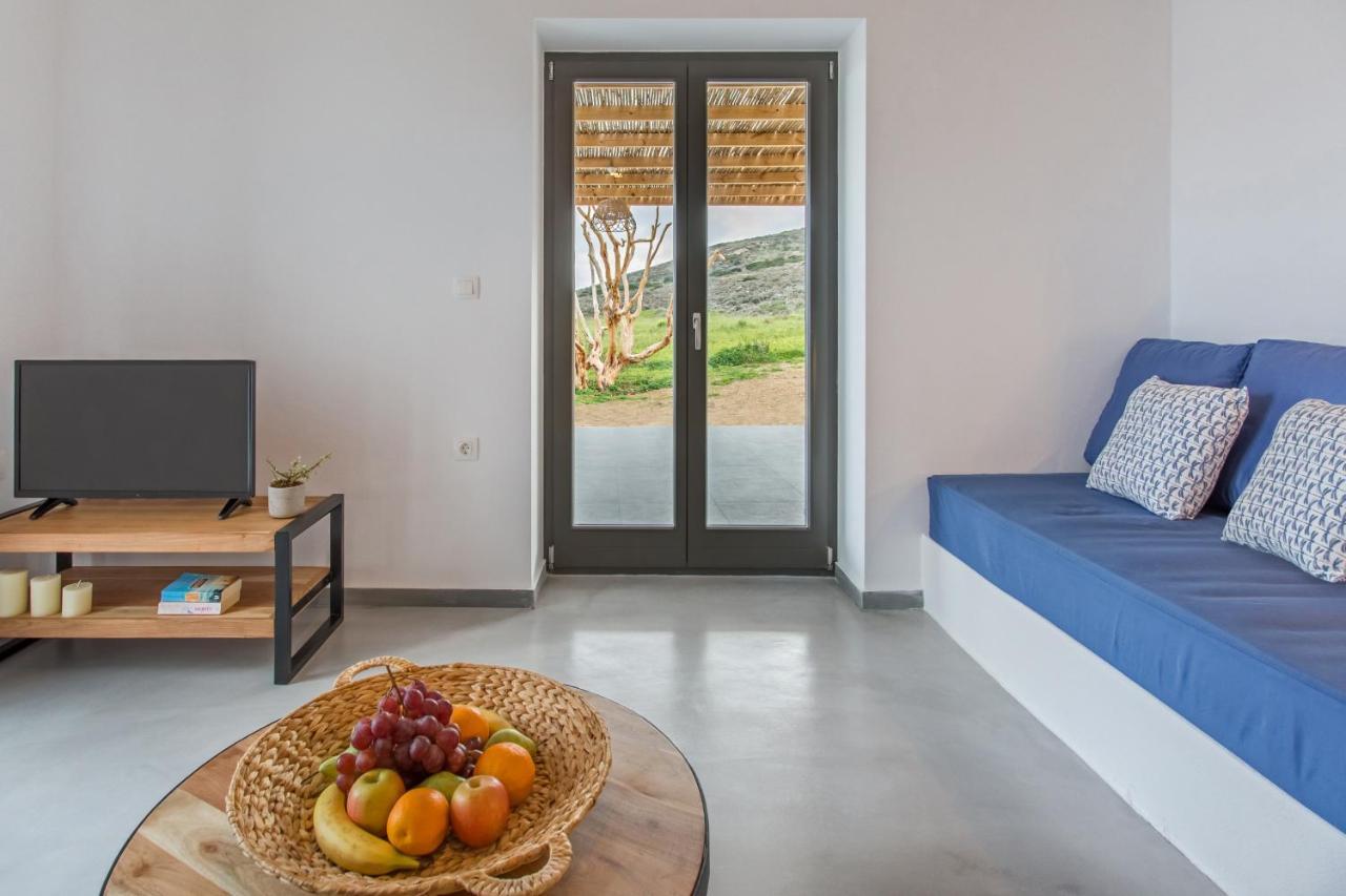 Vastblue Of Paros Aparthotel Ambelas Ngoại thất bức ảnh