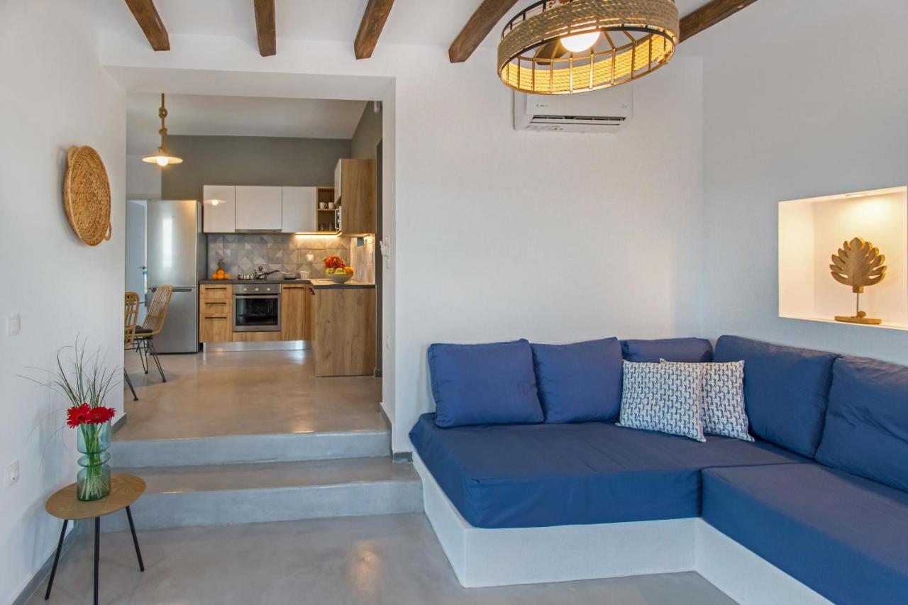 Vastblue Of Paros Aparthotel Ambelas Ngoại thất bức ảnh