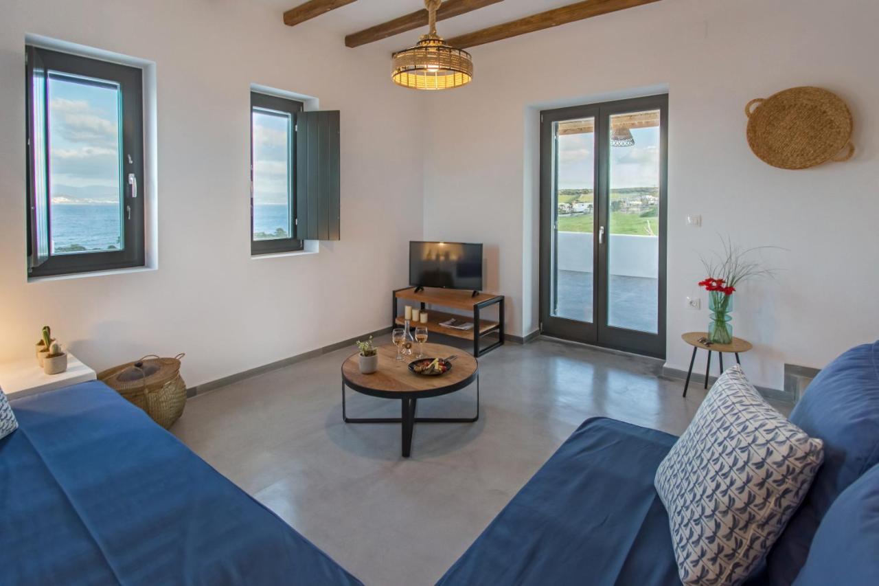 Vastblue Of Paros Aparthotel Ambelas Ngoại thất bức ảnh